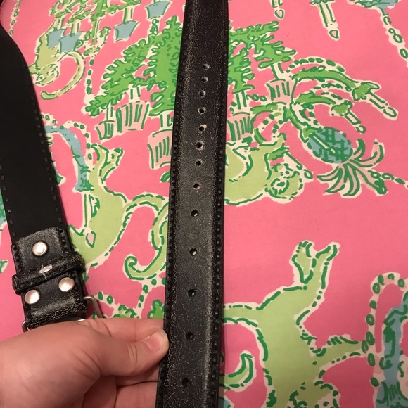 Nocona Belt Co. Ford Blue and Black Logo Belt Size XL - Picture 6 of 7